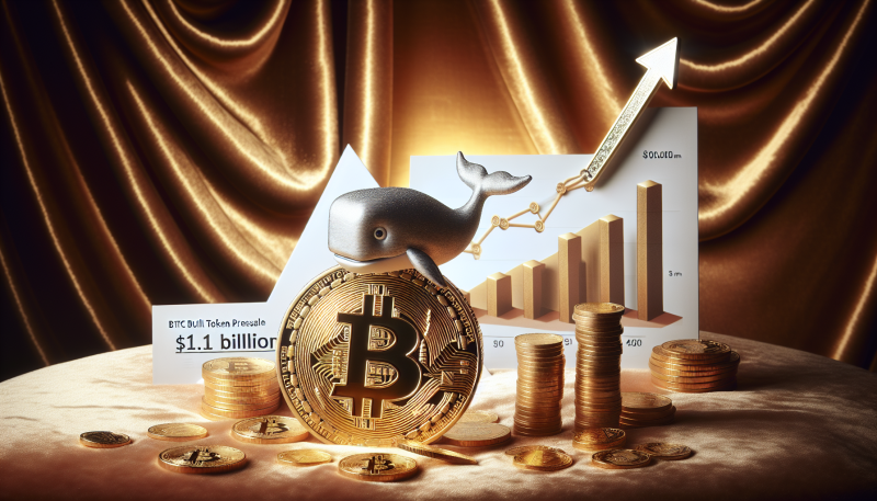 Bitcoin Whales Accumulate $11.2 Billion as BTC Bull Token Presale Surges
