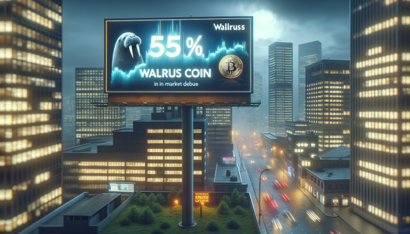 Walrus Coin Surges 55% in Market Debut Amid Economic Concerns, Signaling Potential Shift in Cryptocurrency Landscape