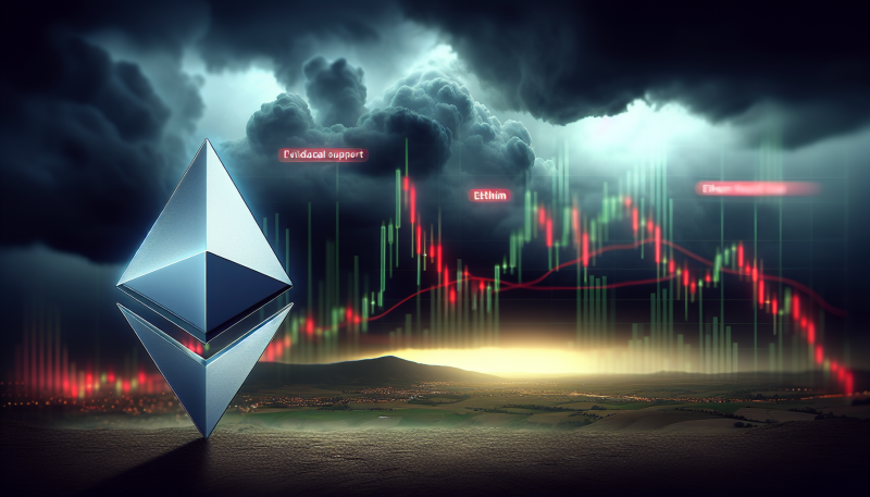 Ethereum Price Plummets Near Critical Support as Major Liquidation Risks Loom