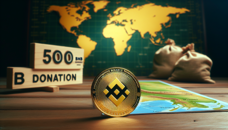 Binance Co-Founder Donates 500 BNB to Aid Earthquake Victims in Thailand and Myanmar
