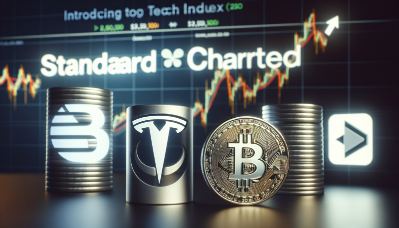 Standard Chartered Introduces Bitcoin to Tech Index, Replacing Tesla and Boosting Returns