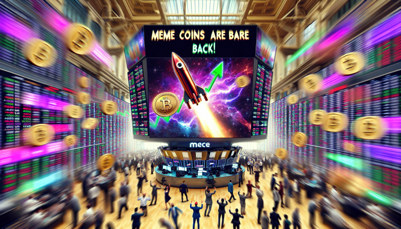 Meme Coins Stage a Stunning Comeback, Surging Market Cap Nears $54 Billion