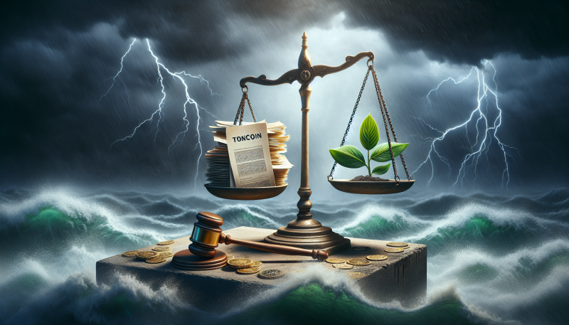 Toncoin’s Turbulent Year: Legal Challenges and Signs of Recovery