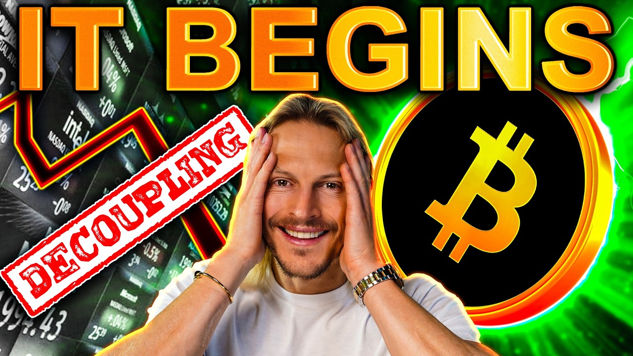 Bitcoin is Decoupling: Here’s Why It’s About To EXPLODE!