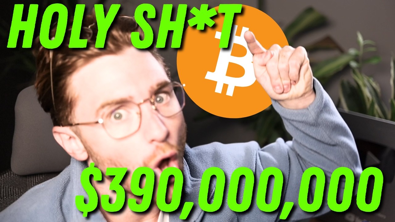 MASSIVE WHALE JUST OPENED A $390 MILLION BITCOIN TRADE!!! What Does He KNOW!?