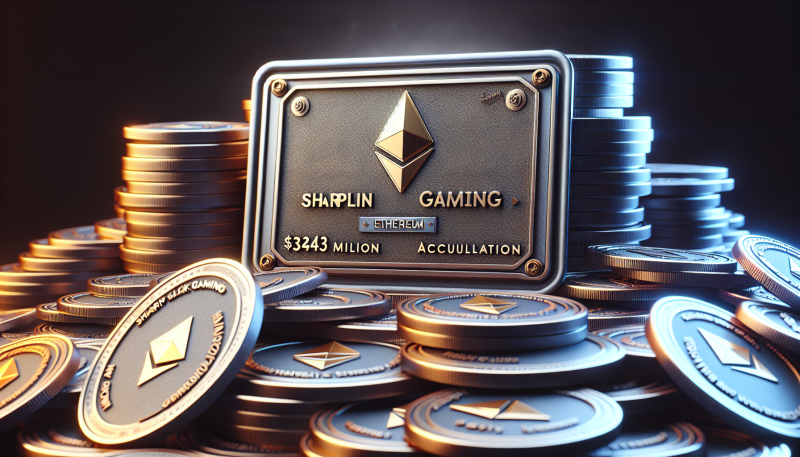 SharpLink Gaming Becomes Largest Corporate Holder of Ethereum with $343 Million Accumulation