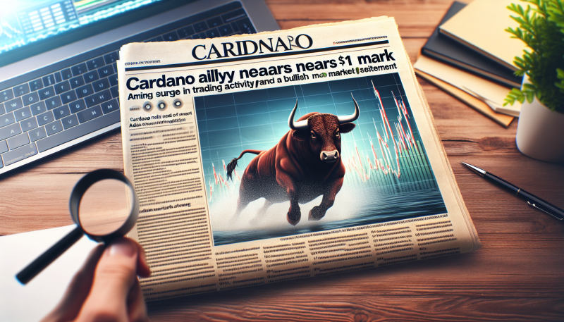 Cardano (ADA) Rally Nears $1 Mark Amid Surge in Trading Activity and Bullish Market Sentiment