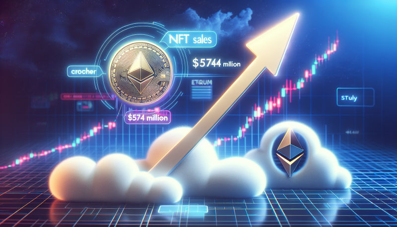 NFT Sales Surge to $574 Million in July Amid Ethereum Price Surge