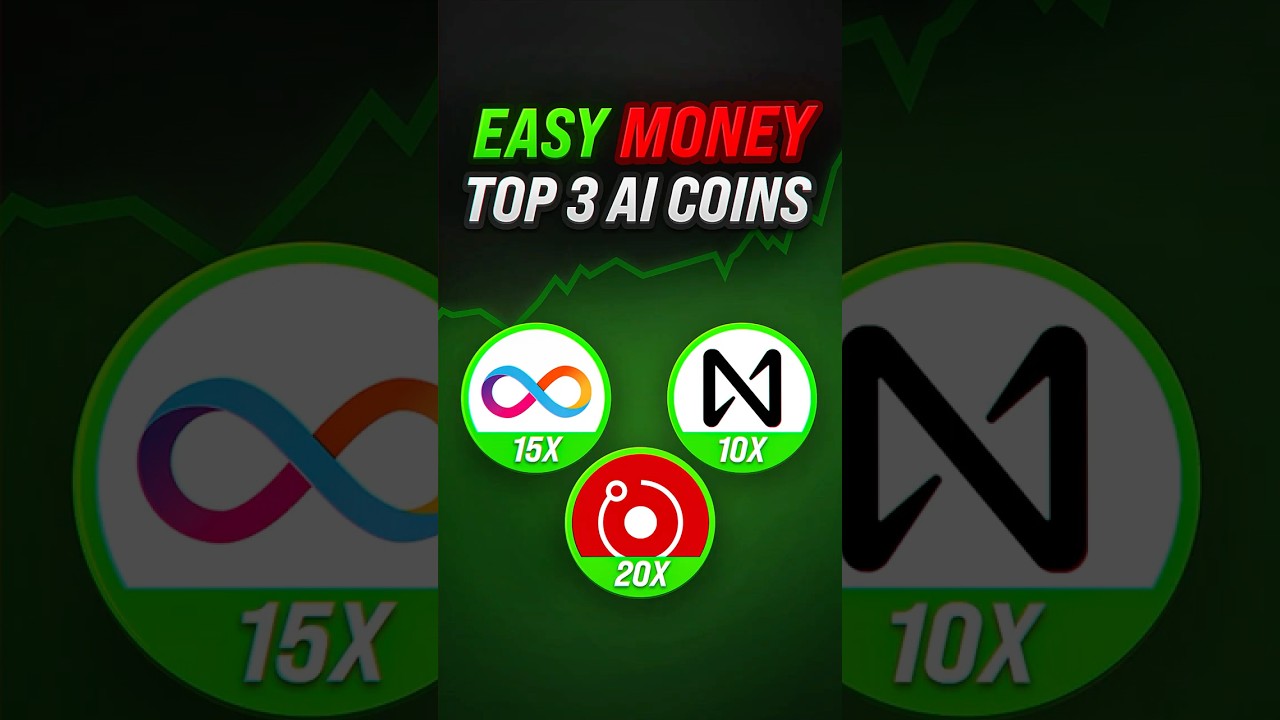 Top 3 A.I Coins for 2025. #aicrypto #aialtcoins #aicryptocoins #icp #near #tao@NoBsCryptoOfficial