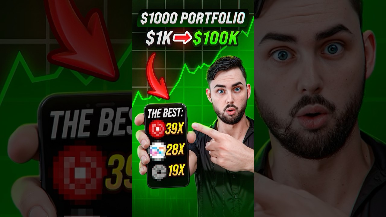 Best $1000 #Crypto Portfolio Before #Altseason2025. #altcoins #ondo #near #render #inj #icp