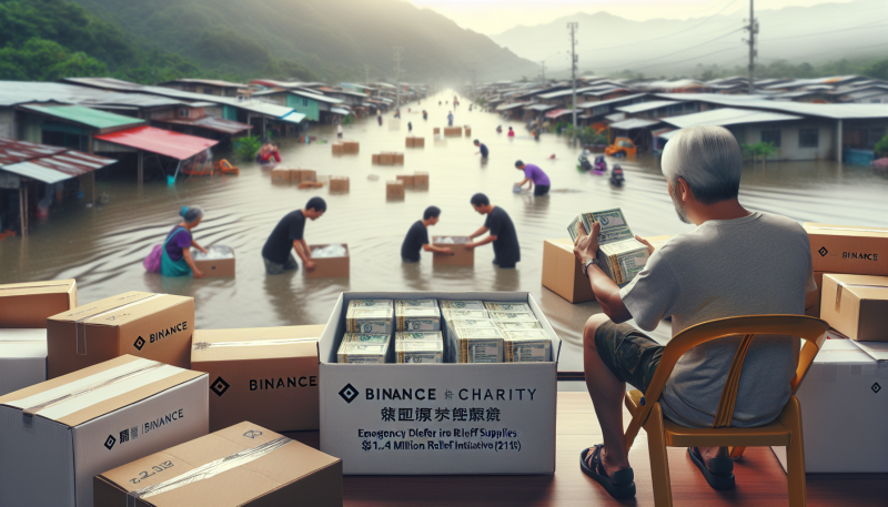 Binance Charity Launches $1.2 Million Relief Initiative for Flood-Affected Users in Southern Taiwan