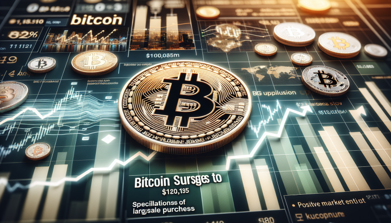 Bitcoin Surges to $120,185 Amidst Positive Market Sentiment and Speculations of Large-Scale Purchases