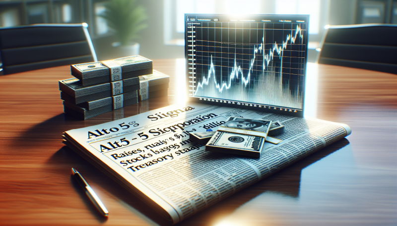 ALT5 Sigma Corporation to Raise $1.5 Billion, Stock Surges 9% Amid New Treasury Strategy