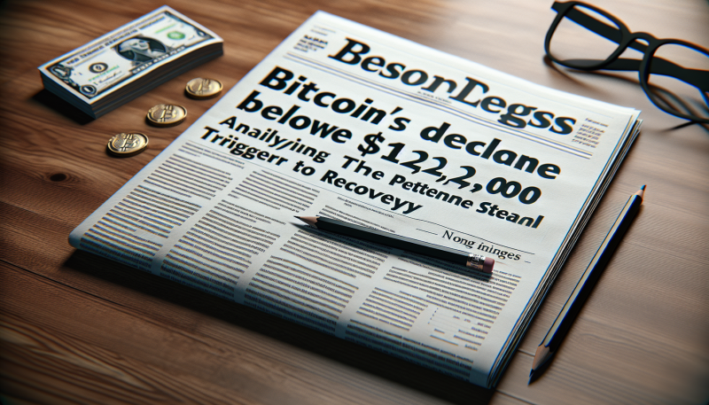 Bitcoin’s Decline Below $112,000: Analyzing the Potential “Stealth Trigger” for Recovery