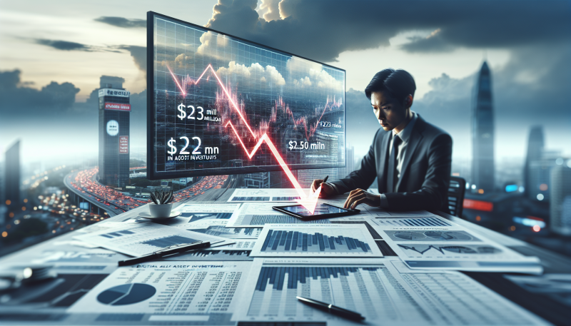 Digital Asset Investment Products See $223 Million in Outflows Amid Economic Concerns