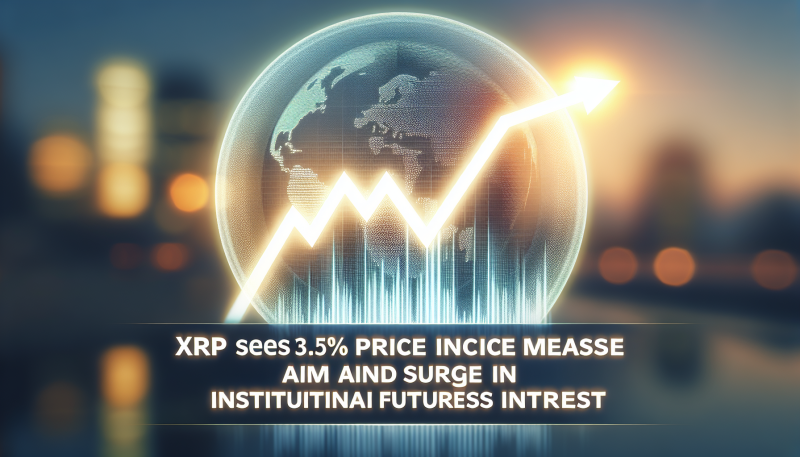 XRP Sees 3.5% Price Increase Amid Surge in Institutional Futures Interest