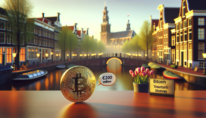 Amdax Secures €20 Million to Launch Amsterdam Bitcoin Treasury Strategy Aiming for 1% of Total Supply