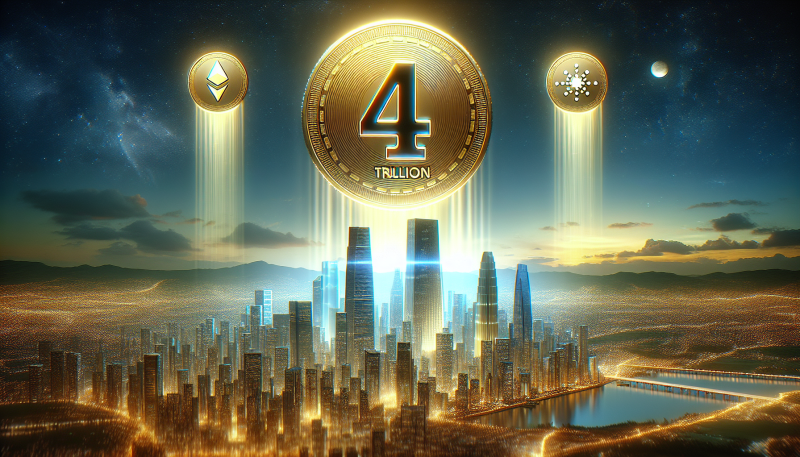 Cryptocurrency Market Reaches $4 Trillion Cap Amid Optimism for XRP, Solana, and Cardano