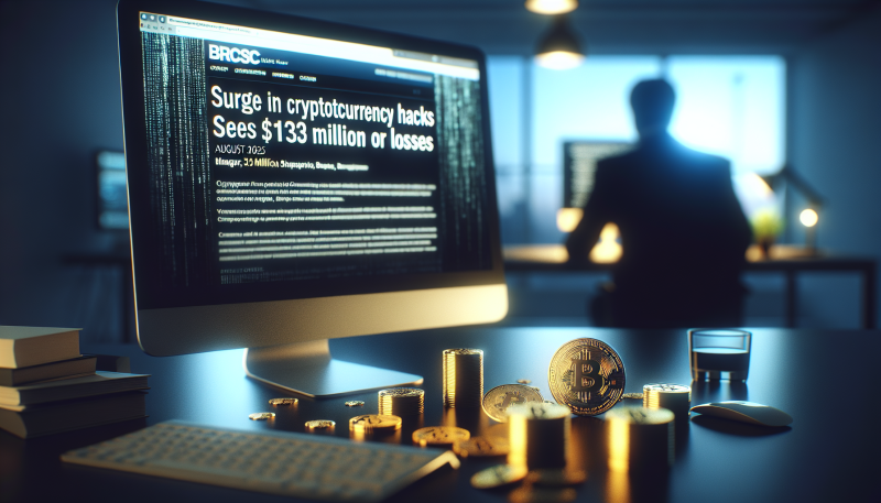 Surge in Cryptocurrency Hacks: August 2025 Sees $163 Million in Losses