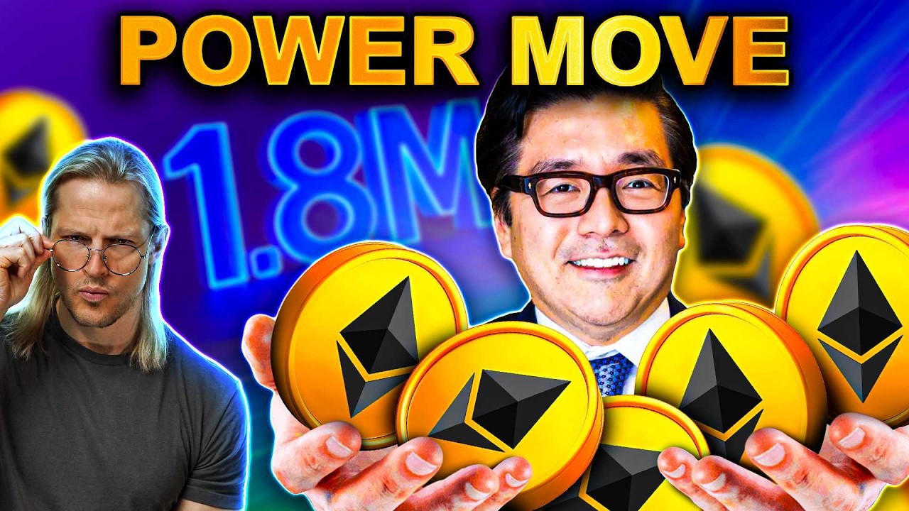 He Bought $8 Billion ETH! Tom Lee’s INSANE Ethereum Price Predictions