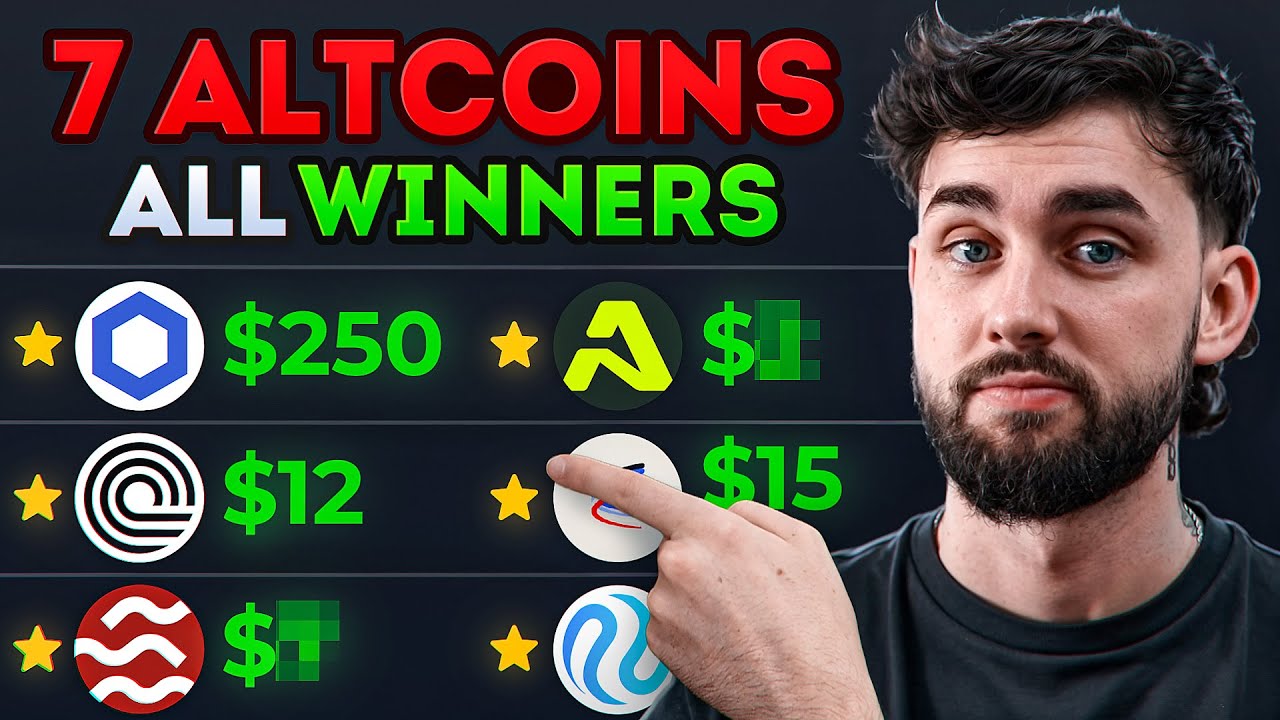 NOT A DRILL – 7 Altcoins That Will CRUSH Crypto Altseason 2025!