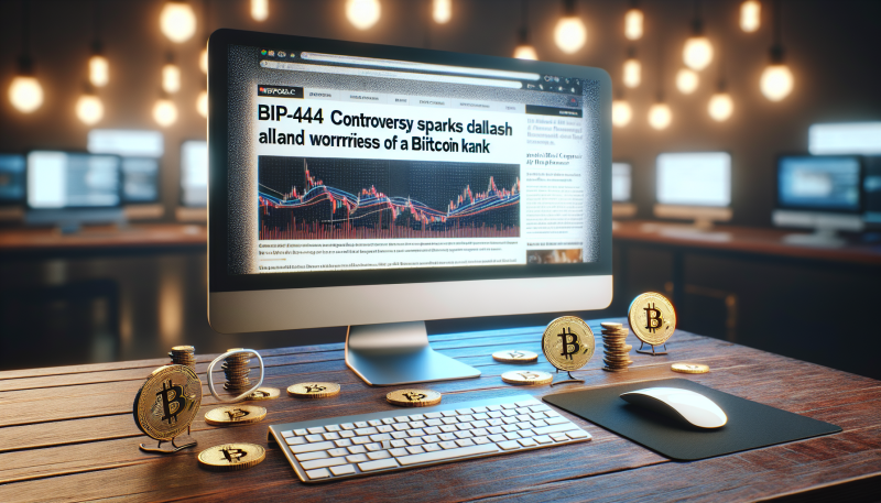 BIP-444 Controversy: Data Cap Proposal Sparks Backlash and Worries of a Bitcoin Fork