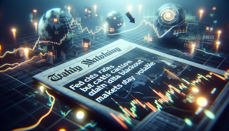 Fed cuts rates but cautions on data blackout, markets stay volatile