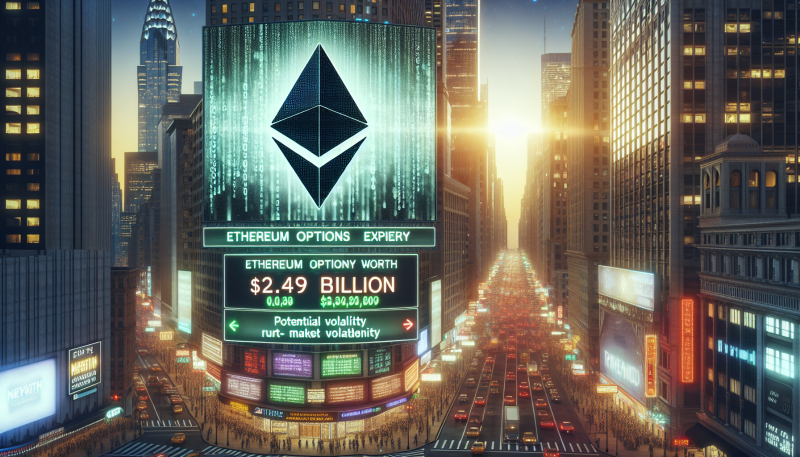 Ethereum Options Expiry Worth $2.49 Billion Signals Cautious Market and Potential Volatility