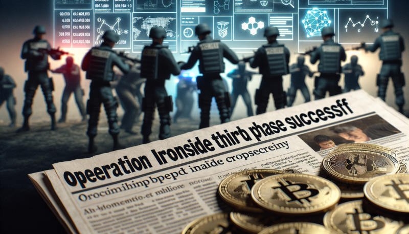 Operation Ironside Third Phase Nets AU$58 million in Crypto and 55 Arrests