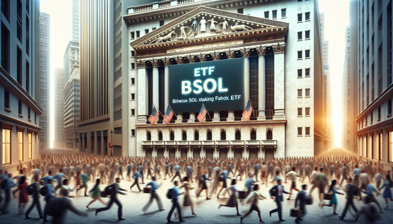 Bitwise SOL Staking ETF BSOL Debuts With $417 Million in Inflows Signaling Strong Institutional Demand for Solana