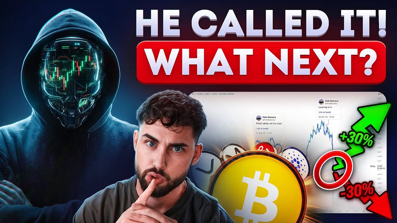 This Crypto Expert PREDICTED This Crash – Hereβs What Comes NEXT! (Warning)